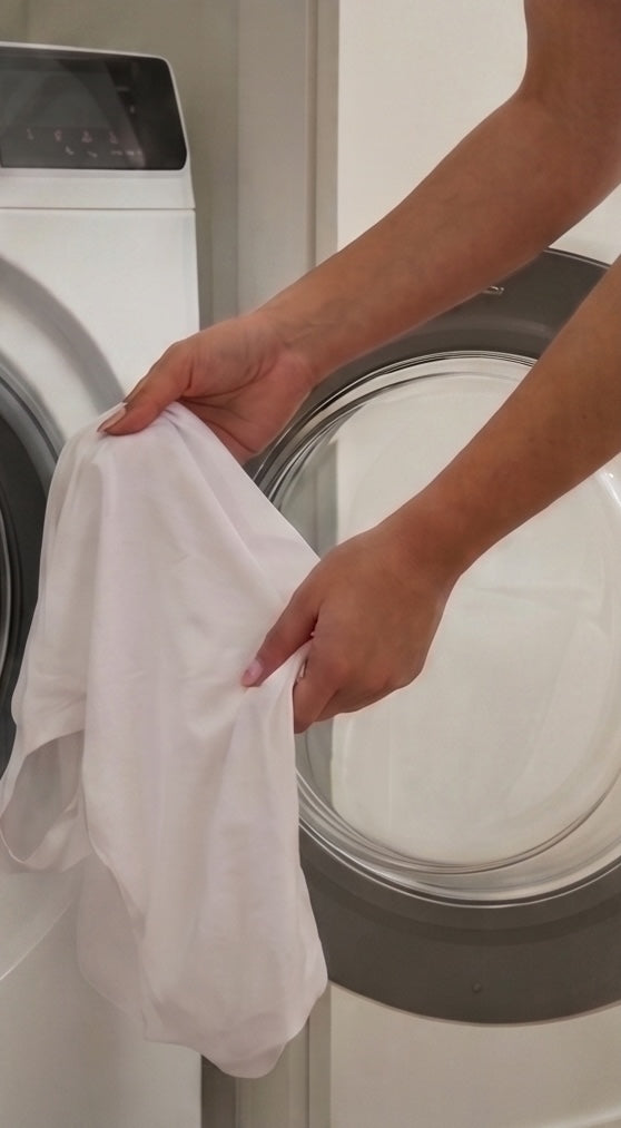 The garment after a normal wash